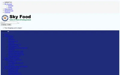 skyfoodbelgium.be snapshot