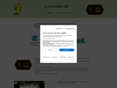 jeisoleringab.se snapshot