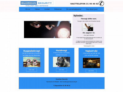 guardiansecurity.dk snapshot