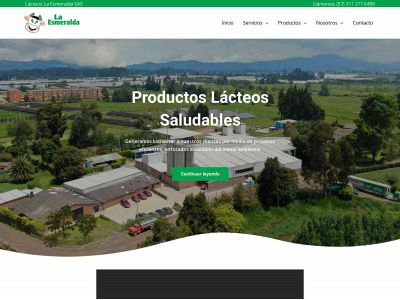 lacteoslaesmeralda.com snapshot