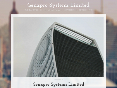 genxpro.co.ke snapshot