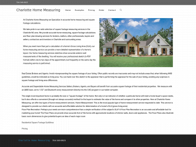charlottehomemeasuring.com snapshot