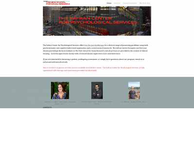 www.newschoolpsychotherapy.org snapshot