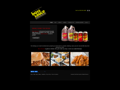 bosssauce.com snapshot