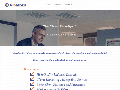 www.sincsurveys.com.au snapshot