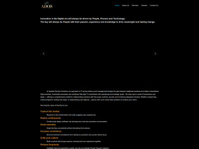 applieddevopssolutions.com snapshot