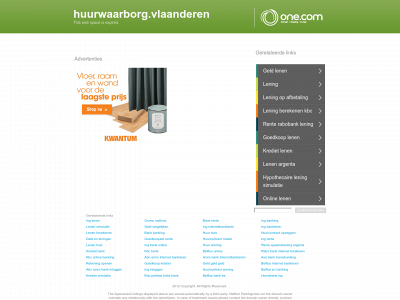huurwaarborg.vlaanderen snapshot
