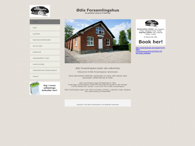 odisforsamlingshus.dk snapshot
