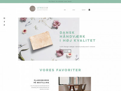lethdesign.dk snapshot