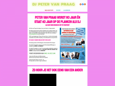 petervanpraag.be snapshot