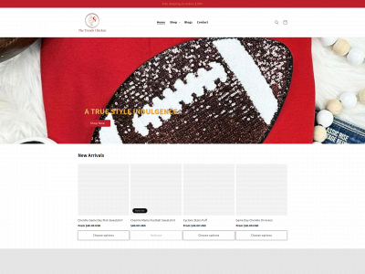 thetrendychicken.com snapshot