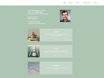 psychotherapievogel.de snapshot