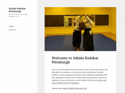 aikidokokikaipittsburgh.com snapshot