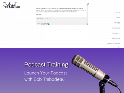podcast-training.com snapshot