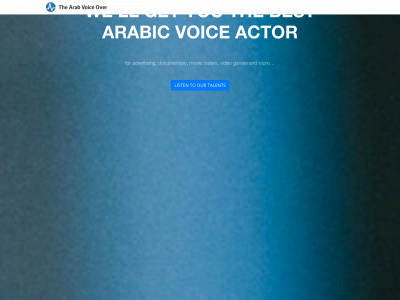 www.thearabvoiceover.com snapshot