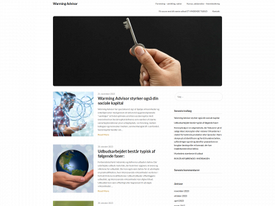 clauswarming.dk snapshot