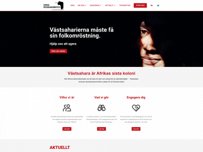 svenskavastsaharakommitten.se snapshot
