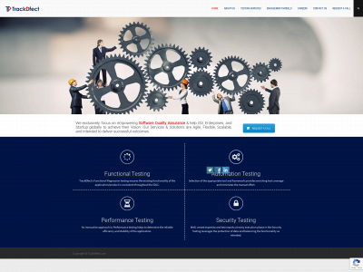 trackdfect.com snapshot