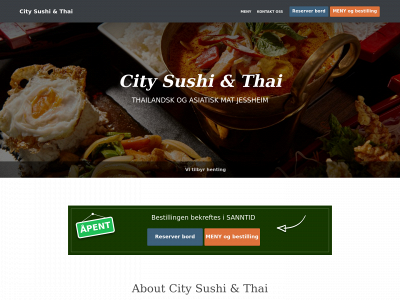 citysushi.no snapshot