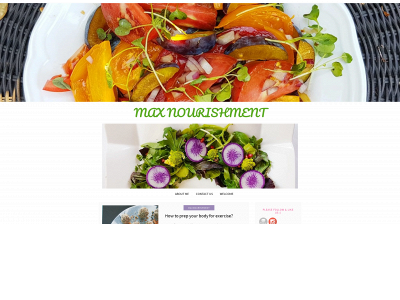 maxnourishment.com snapshot