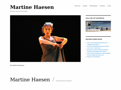 martinehaesen.be snapshot