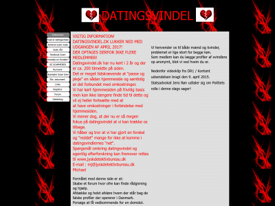 datingsvindel.dk snapshot