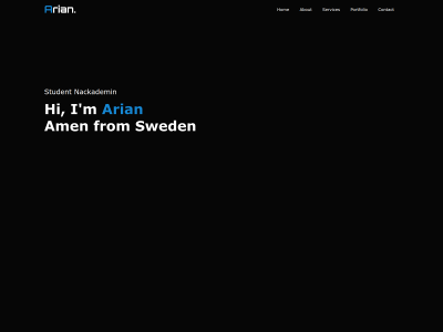arianamen.se snapshot