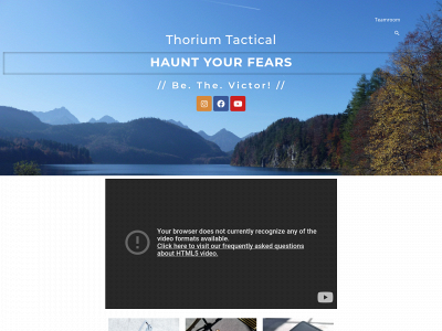 thoriumtactical.com snapshot