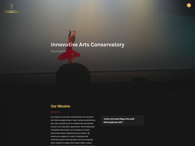 www.innovativeartsconservatory.org snapshot