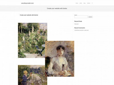 exceltopmodel.com snapshot