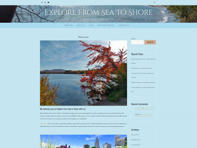 explorefromseatoshore.com snapshot