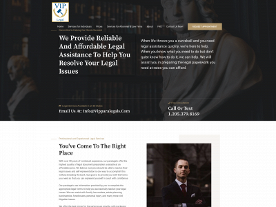 vipparalegals.com snapshot