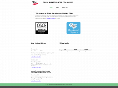 eaac.org.uk snapshot