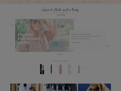 lipstickheelsandababy.com snapshot