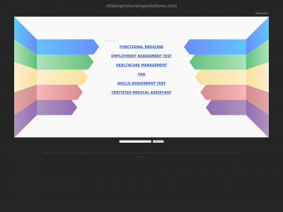 vitalsignsnursingsolutions.com snapshot