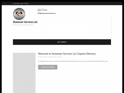 stutzmanservicesllc.com snapshot