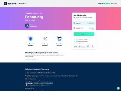 fonon.org snapshot