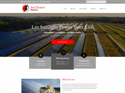 solpowerelectric.net snapshot