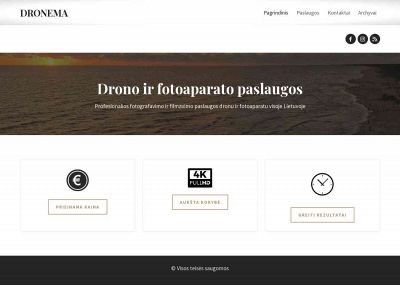 dronema.lt snapshot