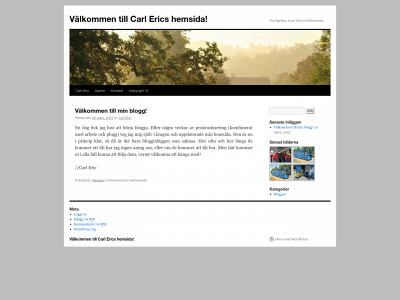 carlericericsson.se snapshot