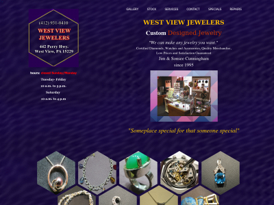 westviewjewelers.com snapshot