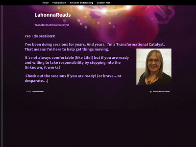lahonnareads.com snapshot