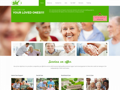 sklhomecare.co.uk snapshot