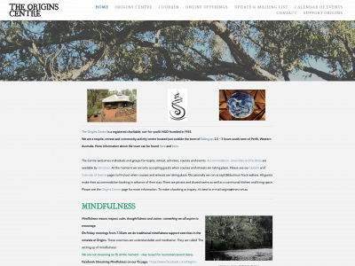 www.originscentre.org snapshot