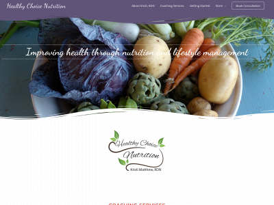 healthychoicenutrition.net snapshot