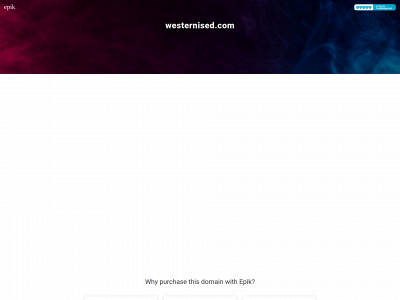 westernised.com snapshot