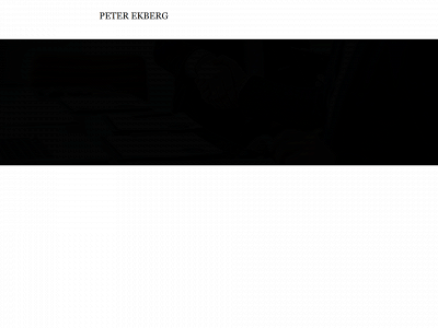 peterekberg.se snapshot