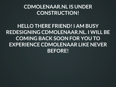 cdmolenaar.nl snapshot