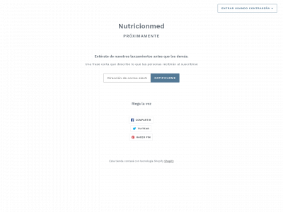 nutricionmed.com snapshot