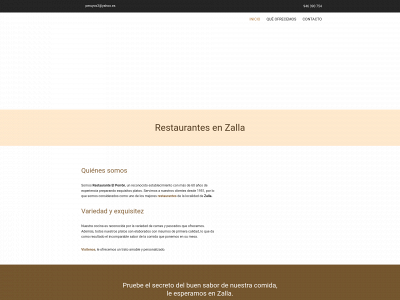 restauranteelporron.com snapshot